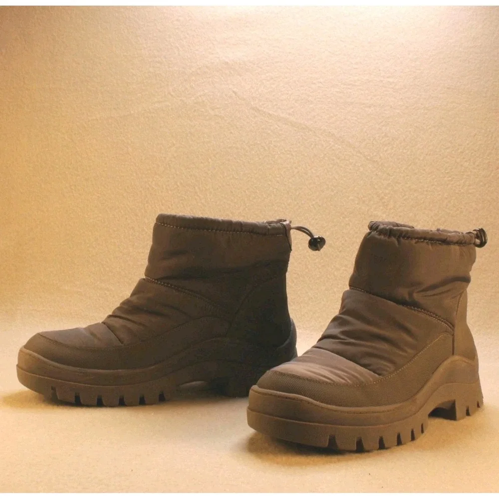 Lucky‎ Brand Lolleta Women's 7M Brown Winter Boots Cold Weather Chunky